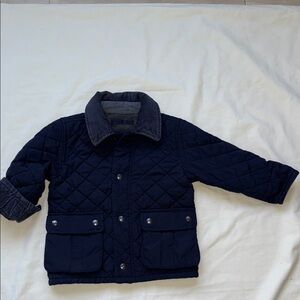 GAP Dark Blue Quilted Kids Puffer Jacket size 2